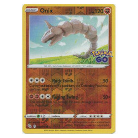 Onix : POKEMON GO! (Reverse holo) - 036/078