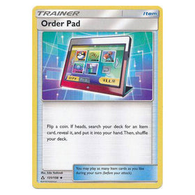 Order Pad : ULTRA PRISM - 131/156