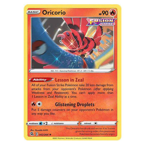 Oricorio : FUSION STRIKE - 042/264