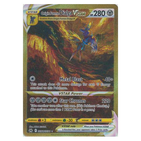 Origin Forme Dialga VSTAR : CROWN ZENITH - GG68/GG70