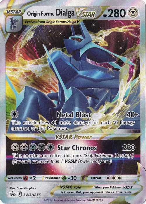 Origin Forme Dialga VSTAR : JUMBO PROMO - SWSH256