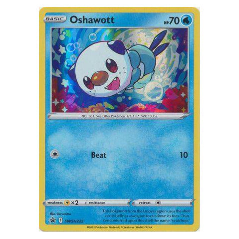 Oshawott : PROMO (Holo) - SWSH222