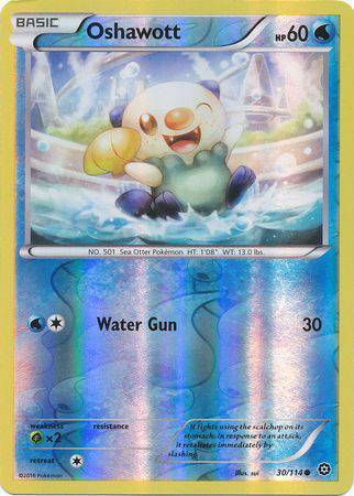 Oshawott : STEAM SIEGE (Reverse holo) - 30/114