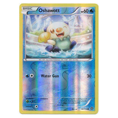 Oshawott : STEAM SIEGE (Reverse holo) - 30/114