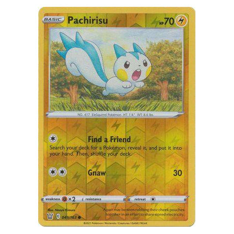 Pachirisu : BATTLE STYLES (Reverse holo) - 049/163