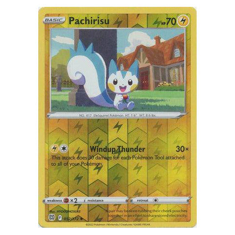 Pachirisu : BRILLIANT STARS (Reverse holo) - 052/172
