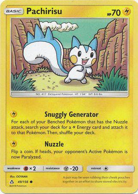 Pachirisu : ULTRA PRISM - 49/156 - Lockett Labs UK