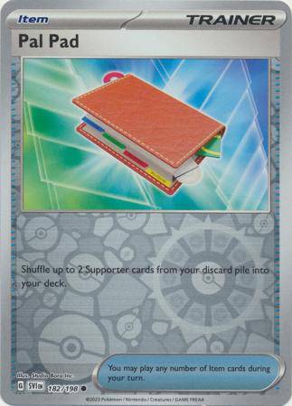 Pal Pad : SCARLET & VIOLET BASE (Reverse holo) - 182/198