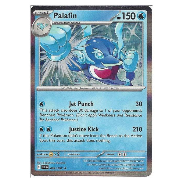 Palafin : OBSIDIAN FLAMES (Holo) - 062/197