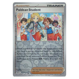 Paldean Student : PALDEAN FATES (Reverse holo) - 085/091