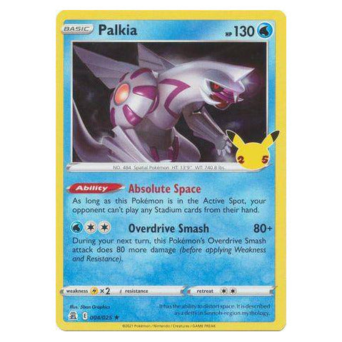 Palkia : CELEBRATIONS (Holo) - 004/025