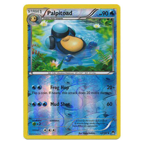 Palpitoad : BREAKPOINT (Reverse holo) - 34/122
