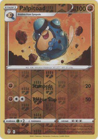 Palpitoad : EVOLVING SKIES (Reverse holo) - 089/203 - Lockett Labs UK