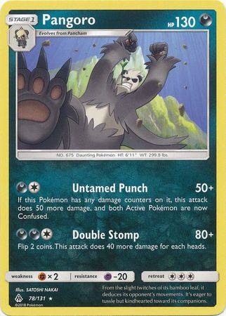 Pangoro : FORBIDDEN LIGHT - 78/131