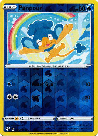 Panpour : DARKNESS ABLAZE (Reverse holo) - 041/189 - Lockett Labs UK