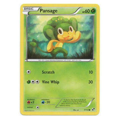 Pansage : BLACK & WHITE BASE - 7/114