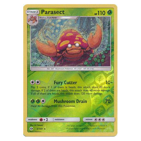 Parasect : SUN & MOON BASE (Reverse holo) - 5/149