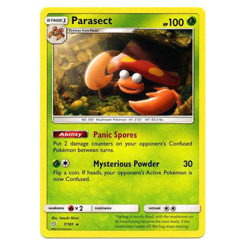Parasect : TEAM UP - 7/181