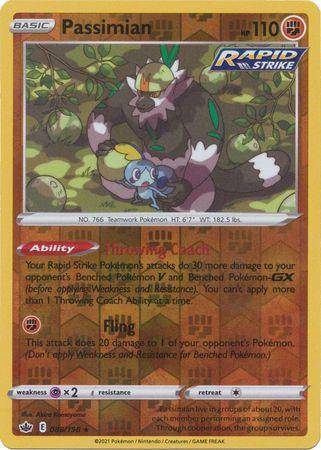 Passimian : CHILLING REIGN (Reverse holo) - 88/198