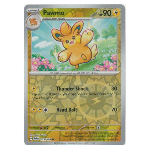 Pawmo : SCARLET & VIOLET BASE (Reverse holo) - 075/198