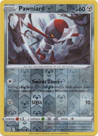 Pawniard : BATTLE STYLES (Reverse holo) - 103/163 - Lockett Labs UK