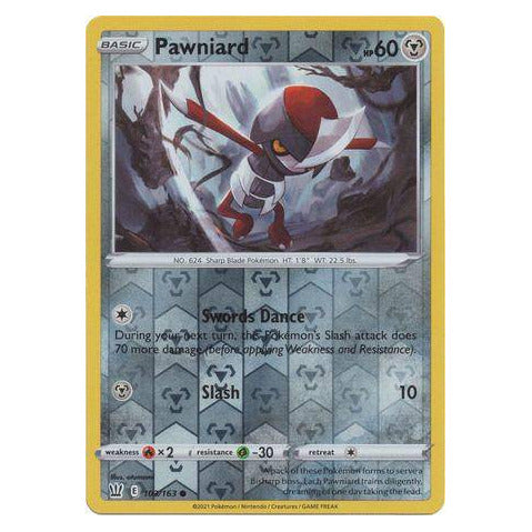 Pawniard : BATTLE STYLES (Reverse holo) - 103/163