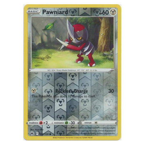Pawniard : CROWN ZENITH (Reverse holo) - 091/159