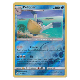 Pelipper : SUN & MOON BASE (Reverse holo) - 38/149