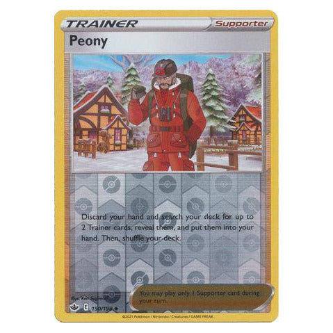 Peony : CHILLING REIGN (Reverse holo) - 150/198