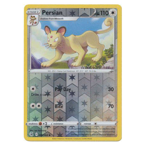 Persian : FUSION STRIKE (Reverse holo) - 200/264