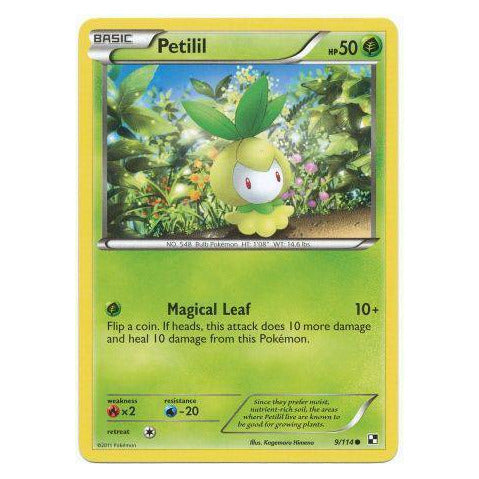 Petilil : BLACK & WHITE BASE - 9/114