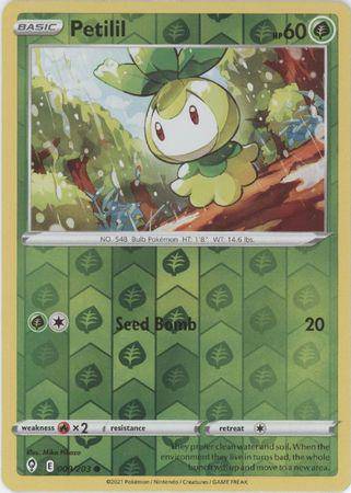 Petilil : EVOLVING SKIES (Reverse holo) - 009/203 - Lockett Labs UK