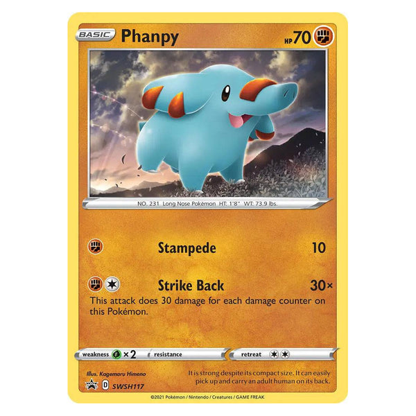 Phanpy : PROMO (Holo) - SWSH117
