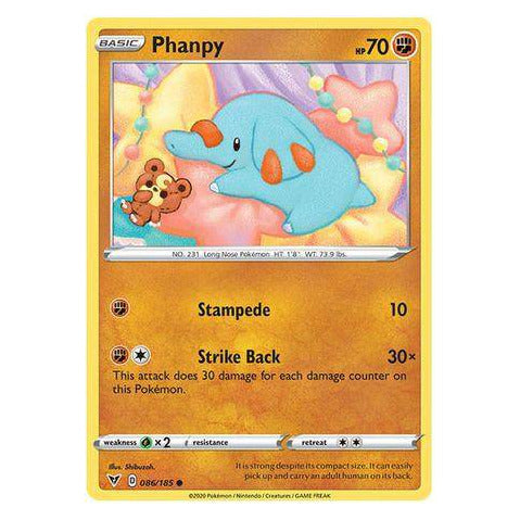 Phanpy : VIVID VOLTAGE - 086/185