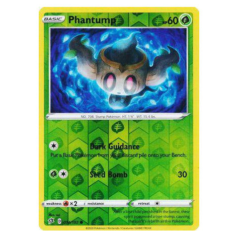 Phantump : REBEL CLASH (Reverse holo) - 014/192