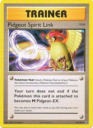 Pidgeot Spirit Link : EVOLUTIONS - 81/108 - Lockett Labs UK
