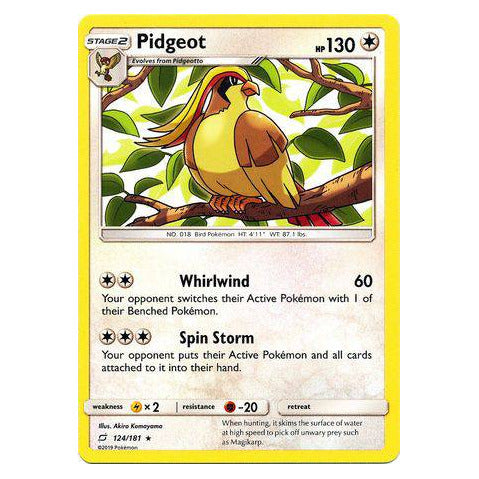 Pidgeot : TEAM UP - 124/181