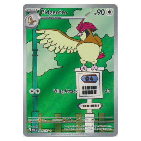 Pidgeotto : OBSIDIAN FLAMES - 208/197