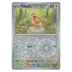 Pidgey : OBSIDIAN FLAMES (Reverse holo) - 162/197