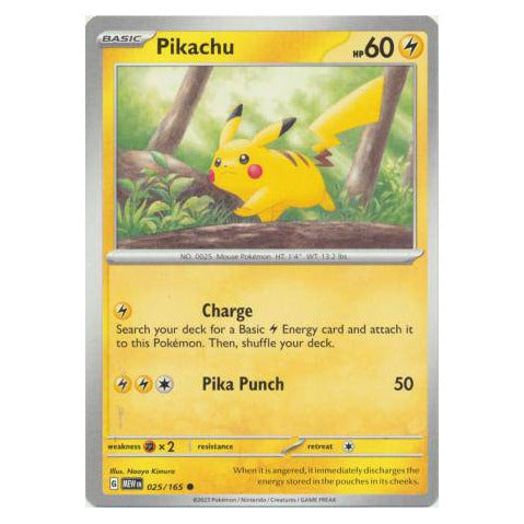 Pikachu : 151 - 025/165