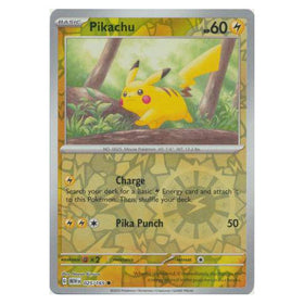 Pikachu : 151 (Reverse holo) - 025/165