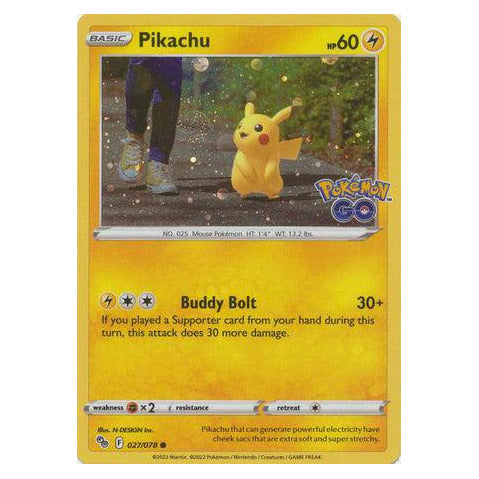 Pikachu : ALTERNATE PROMO (Holo) - 027/078