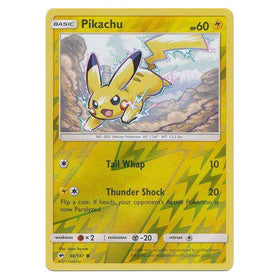 Pikachu : BURNING SHADOWS (Reverse holo) - 40/147