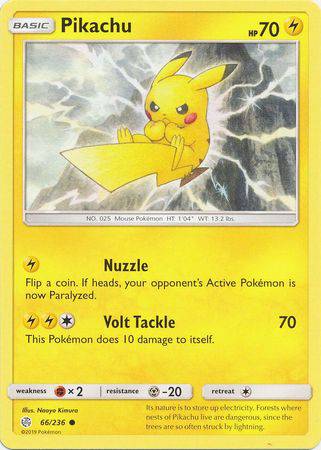 Pikachu : COSMIC ECLIPSE - 66/236 - Lockett Labs UK