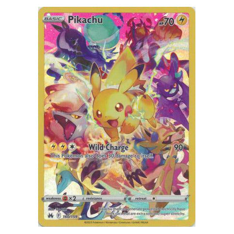 Pikachu : CROWN ZENITH - 160/159