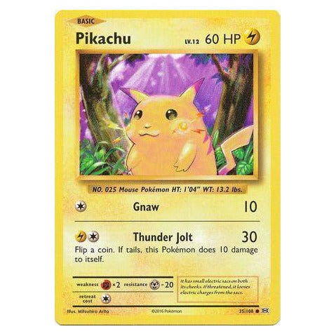 Pikachu : EVOLUTIONS - 35/108