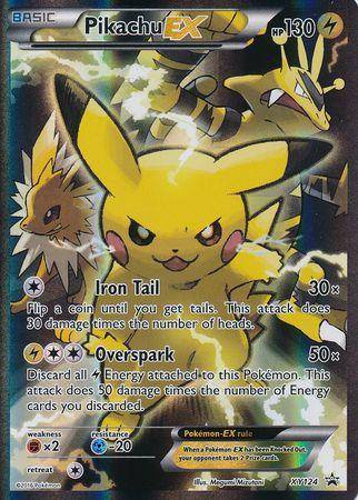 Pikachu EX : PROMO - XY124