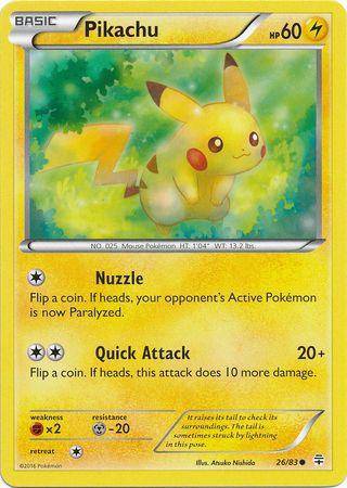 Pikachu : GENERATIONS - 26/83 - Lockett Labs UK
