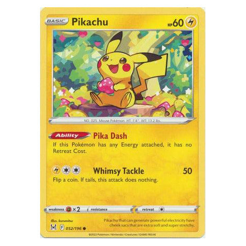 Pikachu : LOST ORIGIN - 052/196
