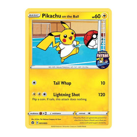 Pikachu on the Ball : FUTSAL PROMO (Sealed) - 001/005